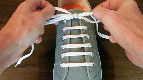 shoe lacing techniques